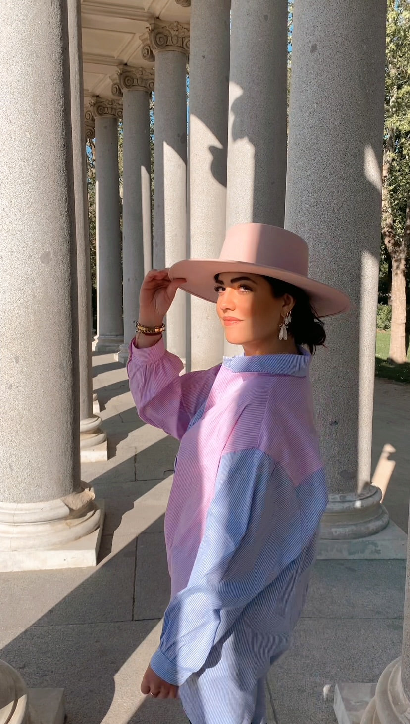 Cordobés rosa serpes plata