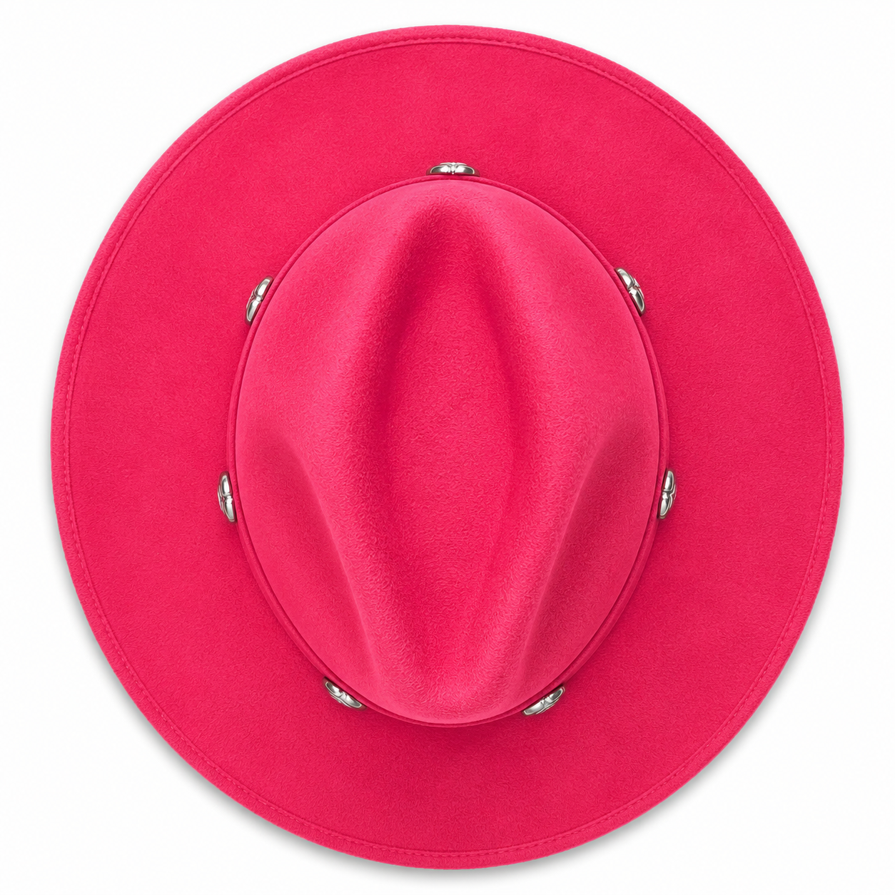Vaquero fucsia escarabajos plata