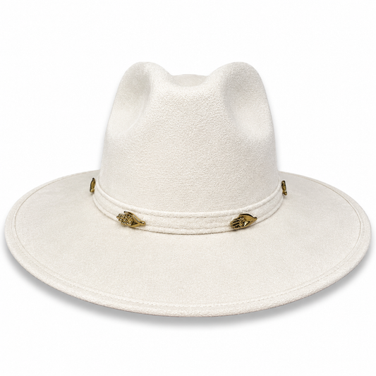 Vaquero blanco ilum oro