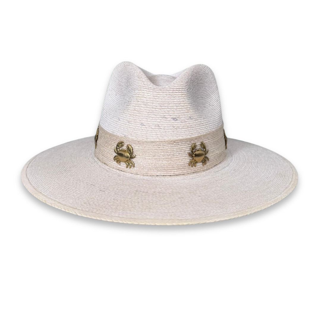 Sombrero vaquero cangrejos oro