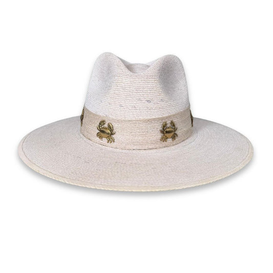 Sombrero vaquero cangrejos oro