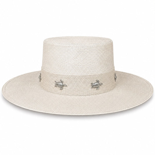 Sombrero cordobés tortugas plata