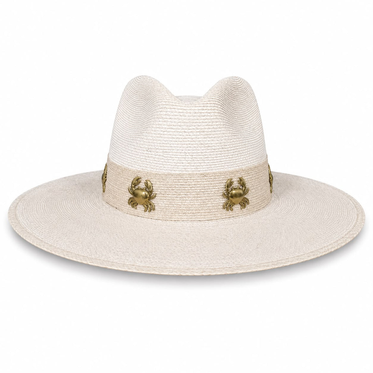 Sombrero vaquero cangrejos oro