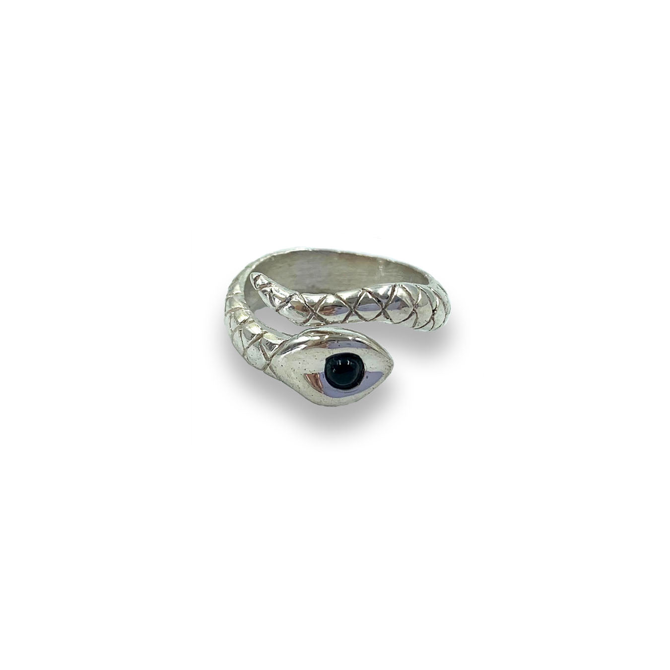 Anillo serpe plata